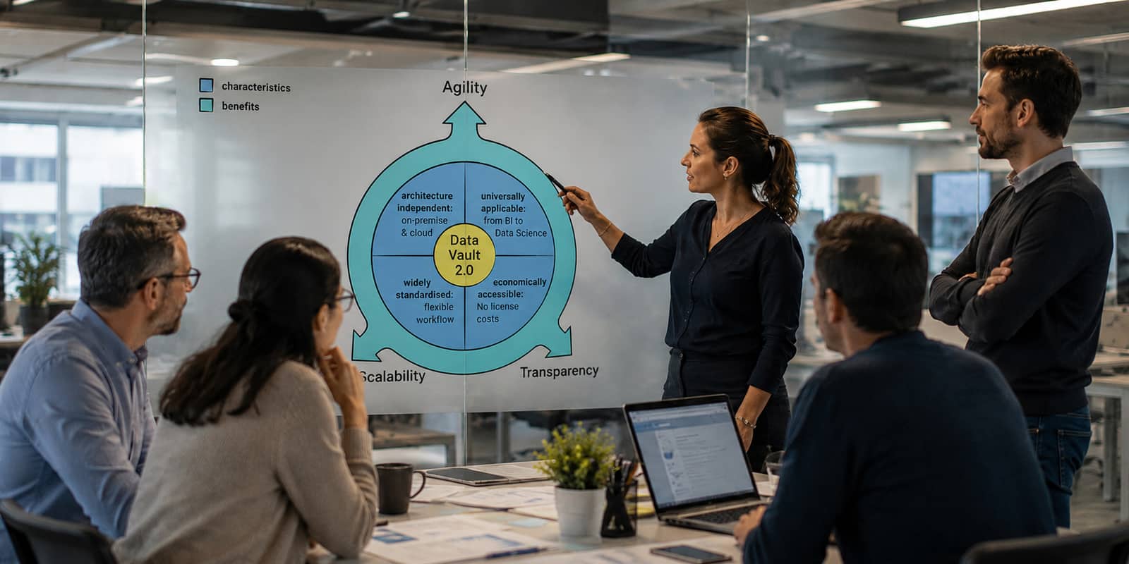 Data Vault 2.0 with Agility, Scaleability und Transparency